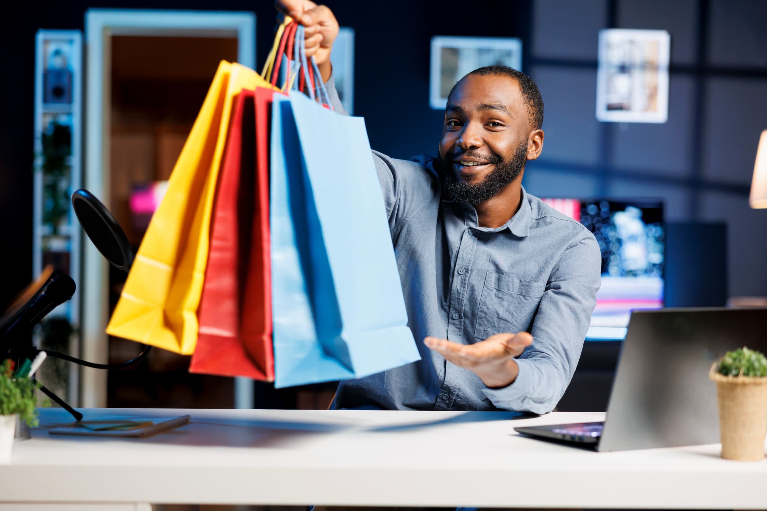 Successful Ghanaian merchant